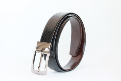 UberClan Men Formal Black, Brown Genuine Leather Reversible Belt 
UberClan Men Formal Black, Brown Genuine Leather Reversible Belt