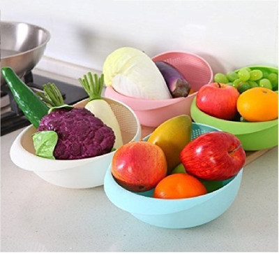 Mayatra's Big Size Rice Pulses Fruits Vegetable Noodles Pasta Washing Bowl & Strainer Good Quality & Perfect Size for Storing and Straining. Collapsible Strainer(Multicolor Pack of 1)
Mayatra's Big Size Rice Pulses Fruits Vegetable Noodles Pasta Washing Bowl & Strainer Good Quality & Perfect Size for Storing and Straining. Collapsible Strainer(Multicolor Pack of 1)