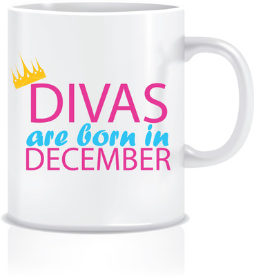 Everyday Desire Divas are Born in December ED290 Ceramic Mug(300 ml), Multicolor
Everyday Desire Divas are Born in December ED290 Ceramic Mug(300 ml), Multicolor