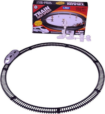 Prro High Speed Metro Train Toy(Battery Operated) with Round Tracks & Sign Boards WWD-04(Black)
Prro High Speed Metro Train Toy(Battery Operated) with Round Tracks & Sign Boards WWD-04(Black)
