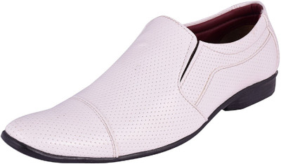 FOOTIND Comfortable Insole Slip On For Men(White