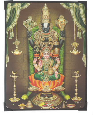 R S Exports Lord Balaji And Lakshmi Photo Frame ( Green Garland ) ( 29 cm x 22.5 cm x 1 cm ) / Wall Hangings for Home Decor and Wall Decor / Photo Frames For Posters and Thanksgiving Wall Decorations / venkateswara perumal asta ashta lakshmi laxmi kuber k
R S Exports Lord Balaji And Lakshmi Photo Frame ( Green Garland ) ( 29 cm x 22.5 cm x 1 cm ) / Wall Hangings for Home Decor and Wall Decor / Photo Frames For Posters and Thanksgiving Wall Decorations / venkateswara perumal asta ashta lakshmi laxmi kuber k