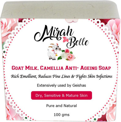 Mirah Belle Naturals Goat Milk, Camellia Anti – Ageing Soap(100 g)