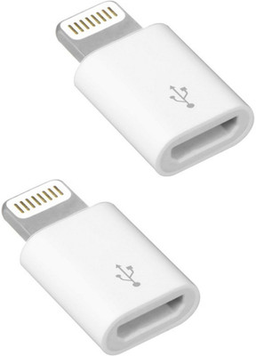 YTM (Pack of 2) Micro USB to Lightning 8 pin Charge Sync Data Connector Converter Adapter Lightning Cable(White)
YTM (Pack of 2) Micro USB to Lightning 8 pin Charge Sync Data Connector Converter Adapter Lightning Cable(White)