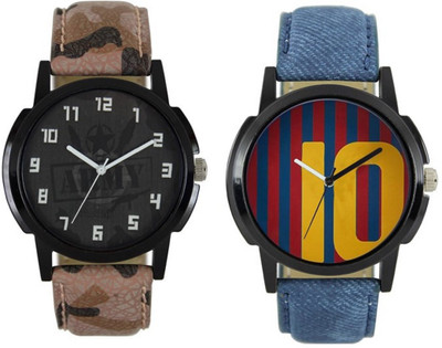 FASHION POOL LOREM MEN'S MOST STUNNING ARMY STYLE WATCH WITH FOOTBALL SPECIAL BARCELONA MESSI SPECIAL WATCH COMBINATION PROFESSIONAL & CASUAL WEAR WATCH WITH FULL BLUE & ARMY STYLE LEATHER BELTS FOR FESTIVAL SPECIAL Watch - For Boys
FASHION POOL LOREM MEN'S MOST STUNNING ARMY STYLE WATCH WITH FOOTBALL SPECIAL BARCELONA MESSI SPECIAL WATCH COMBINATION PROFESSIONAL & CASUAL WEAR WATCH WITH FULL BLUE & ARMY STYLE LEATHER BELTS FOR FESTIVAL SPECIAL Watch - For Boys