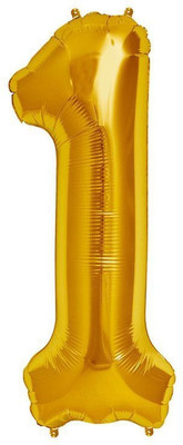 Shop Online Solid 16 inch Number 1 - Gold Air-Filled Foil Balloon Balloon(Gold, Pack of 1)
Shop Online Solid 16 inch Number 1 - Gold Air-Filled Foil Balloon Balloon(Gold, Pack of 1)