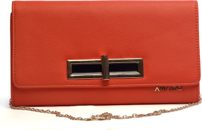 Amado Party Orange Clutch