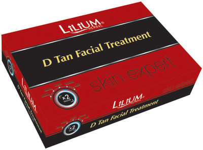 Lilium Herbal D-TAN Facial Treatment Facial Kit 180gm 180 g