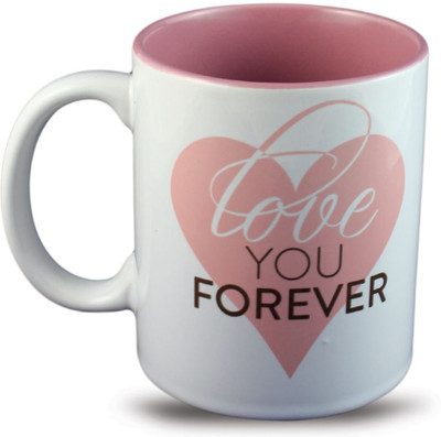 juvixbuy LOVE YOU FOREVER PRINTED INSIDE PINK COFFEE MUG Ceramic Mug(325 ml), Multicolor
juvixbuy LOVE YOU FOREVER PRINTED INSIDE PINK COFFEE MUG Ceramic Mug(325 ml), Multicolor