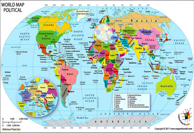 world political map on LARGE PRINT 36X24 INCHES Photographic Paper(36 inch X 24 inch, Rolled)
world political map on LARGE PRINT 36X24 INCHES Photographic Paper(36 inch X 24 inch, Rolled)