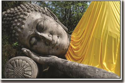 Buddha statue sleepingon fine art paper 13x19 Fine Art Print(19 inch X 13 inch, Rolled)
Buddha statue sleepingon fine art paper 13x19 Fine Art Print(19 inch X 13 inch, Rolled)