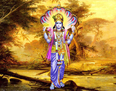 vishnu ji Bhagwan poster on LARGE PRINT 36X24 INCHES Photographic Paper(36 inch X 36 inch, Rolled)
vishnu ji Bhagwan poster on LARGE PRINT 36X24 INCHES Photographic Paper(36 inch X 36 inch, Rolled)
