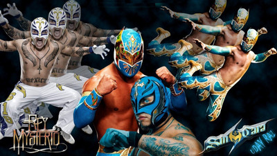 WWE Rey Mysterio Different Looks poster on LARGE PRINT 36X24 INCHES Photographic Paper(36 inch X 24 inch, Rolled)
WWE Rey Mysterio Different Looks poster on LARGE PRINT 36X24 INCHES Photographic Paper(36 inch X 24 inch, Rolled)