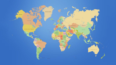 World Map Wallpaper HD on quality paper 13x19 Paper Print(19 inch X 13 inch, Rolled)
World Map Wallpaper HD on quality paper 13x19 Paper Print(19 inch X 13 inch, Rolled)