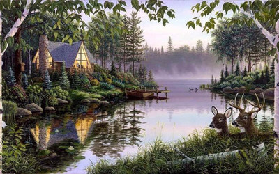 lakeside deer oil painting ON LARGE PRINT 36X24 INCHES Photographic Paper(36 inch X 24 inch, Rolled)
lakeside deer oil painting ON LARGE PRINT 36X24 INCHES Photographic Paper(36 inch X 24 inch, Rolled)