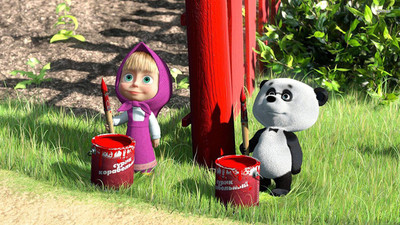 Masha And The Bear on LARGE PRINT 36X24 INCHES Photographic Paper(24 inch X 36 inch, Rolled)
Masha And The Bear on LARGE PRINT 36X24 INCHES Photographic Paper(24 inch X 36 inch, Rolled)
