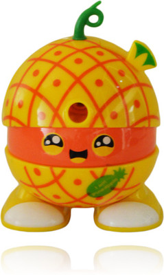 Toys Factory 00021 Pineapple sharpner Sharperners(Set of 1, Yellow)