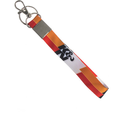 Techpro Fabric K & N Keychain Locking Key Chain(Multicolor)