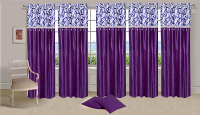 Stella Creations 214 cm (7 ft) Polyester Door Curtain (Pack Of 5)(Printed, Purple)
Stella Creations 214 cm (7 ft) Polyester Door Curtain (Pack Of 5)(Printed, Purple)