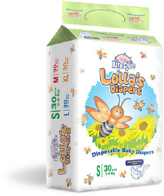 Xtracare Lolla's Diapers 30 pieces Small - S(30 Pieces)