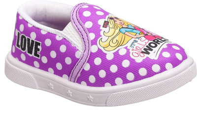 Barbie Girls Slip on Loafers(Purple