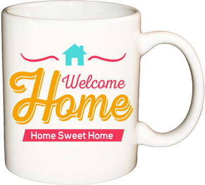 ShopBuzz Welcome Sweet Home printed coffee mug Ceramic Mug(350 ml), Multicolor
ShopBuzz Welcome Sweet Home printed coffee mug Ceramic Mug(350 ml), Multicolor