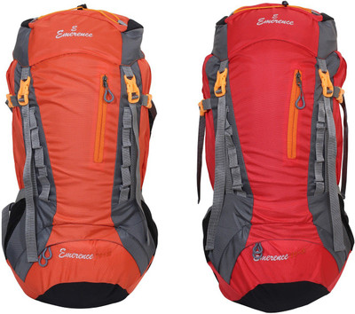 Emerence 1021 Rucksack, Hiking Backpack 75Lts (Orange & Red) Set of 2 Rucksack - 75 L(Multicolor)
Emerence 1021 Rucksack, Hiking Backpack 75Lts (Orange & Red) Set of 2 Rucksack - 75 L(Multicolor)