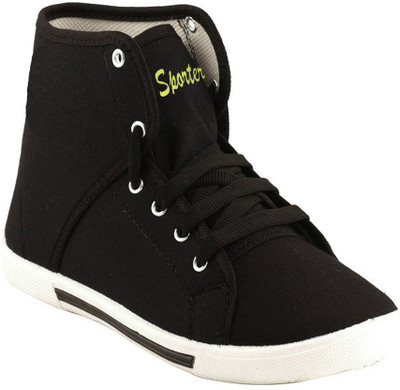 CAMFOOT Black-668 Sneakers For Men(Black
