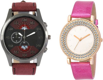 SOOMS ARTIFICIAL CHRONOGRAPH DIAL MAROON JEANS STRAP MEN WATCH WITH DIAMOND STUDDED AND GLAMOROUS DIVA LADIES PARTY WEAR Watch - For Couple
SOOMS ARTIFICIAL CHRONOGRAPH DIAL MAROON JEANS STRAP MEN WATCH WITH DIAMOND STUDDED AND GLAMOROUS DIVA LADIES PARTY WEAR Watch - For Couple