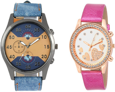 SOOMS ARTIFICIAL CHRONOGRAPH DIAL BLUE JEANS STRAP MEN WATCH WITH QUEEN OF HEARTSSOOMS SL-0068 SUPER BEAUTIFUL LADIES DIAMOND STUDDED PARTY WEAR Watch - For Couple
SOOMS ARTIFICIAL CHRONOGRAPH DIAL BLUE JEANS STRAP MEN WATCH WITH QUEEN OF HEARTSSOOMS SL-0068 SUPER BEAUTIFUL LADIES DIAMOND STUDDED PARTY WEAR Watch - For Couple