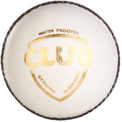 SG Club Leather Ball Cricket Leather Ball(Pack of 6, White)