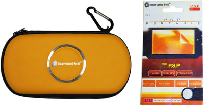 Ultimate Gaming World ™ High Quality PSP ZIP Pouch/Case with Free Screen Guard for PSP 1000/2000/3000 and E-1000/1/2/3/4 Yellow Color Gaming Accessory Kit(Yellow, For PSP)
Ultimate Gaming World ™ High Quality PSP ZIP Pouch/Case with Free Screen Guard for PSP 1000/2000/3000 and E-1000/1/2/3/4 Yellow Color Gaming Accessory Kit(Yellow, For PSP)