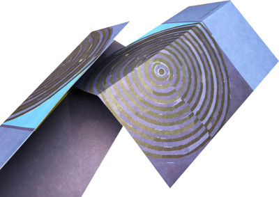 EVINCE GIFT ENVELOPES eVincE Pack of 10 Designer Envelopes(7.25" X 3.25") - INSPIRED BY THE FAMOUS PAINTER S.H.RAZA'S STYLE OF SHOWING ABSTRACT FEELINGS WITH FINE GEOMETRY PAPER Gift Wrapper(SHADES OF BLUE)
EVINCE GIFT ENVELOPES eVincE Pack of 10 Designer Envelopes(7.25" X 3.25") - INSPIRED BY THE FAMOUS PAINTER S.H.RAZA'S STYLE OF SHOWING ABSTRACT FEELINGS WITH FINE GEOMETRY PAPER Gift Wrapper(SHADES OF BLUE)