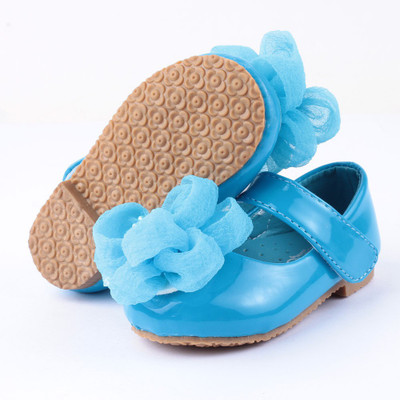 DOINK Girls Velcro Sneakers(Blue