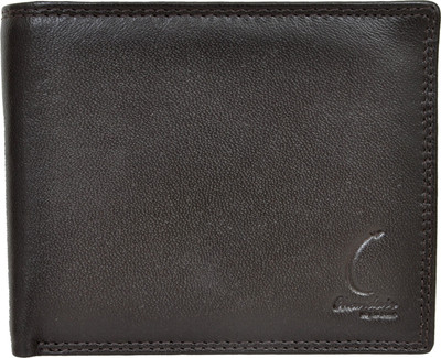 Chandair Men Black Genuine Leather Wallet(8 Card Slots), Dull black & brownish touch
Chandair Men Black Genuine Leather Wallet(8 Card Slots), Dull black & brownish touch