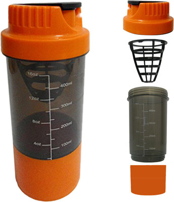 5 O'Clock Sports Cyclone Shaker Bottle - 450 ml- Premium Quality with Sleek and Convenient Design 450 ml Shaker(Pack of 1, Orange)
5 O'Clock Sports Cyclone Shaker Bottle - 450 ml- Premium Quality with Sleek and Convenient Design 450 ml Shaker(Pack of 1, Orange)