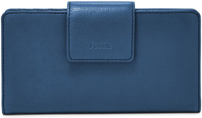 Fossil Formal Blue Clutch