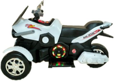 Kiah Bike Battery Operated Ride On(White)