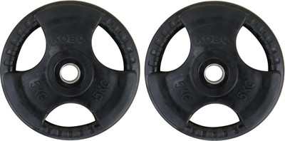 Kobo 5 Kg (31 mm) Fitness Premium Quality Rubber Coated & Integrated Metal Grip - Sold in Pairs (5 Kg x 2 = 10 Kg)(Imported) Black Weight Plate(10 kg)
Kobo 5 Kg (31 mm) Fitness Premium Quality Rubber Coated & Integrated Metal Grip - Sold in Pairs (5 Kg x 2 = 10 Kg)(Imported) Black Weight Plate(10 kg)