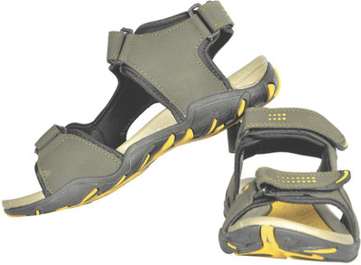 footstair Men yellow mehndi Sandals