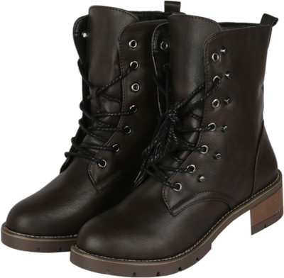 IRSOE Boots For Women(Yellow, Brown