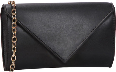 Bagkok Women Casual Black PU Sling Bag
