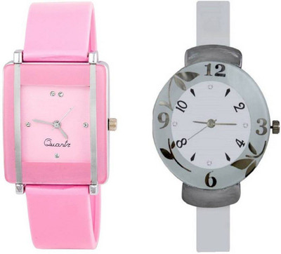 Montres New Arrival Stylish designer Multicolour Combo M-079 Watch - For Girls