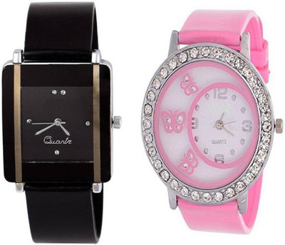 Montres New Arrival Stylish designer Multicolour Combo M-106 Watch - For Girls