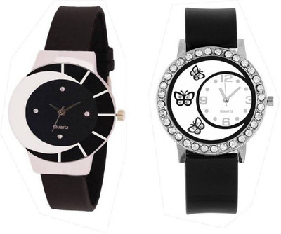 Montres New Arrival Stylish designer Multicolour Combo M-127 Watch - For Girls