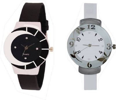 Montres New Arrival Stylish designer Multicolour Combo M-126 Watch - For Girls