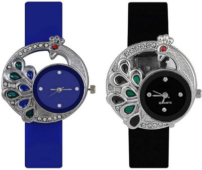 Montres New Arrival Stylish designer Multicolour Combo M-026 Watch - For Girls