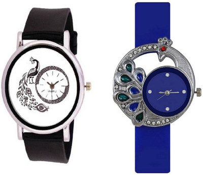 Montres New Arrival Stylish designer Multicolour Combo M-018 Watch - For Girls