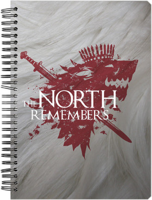 MC SID RAZZ A5 Notebook(Redwolf Official "Game Of Thrones " - North Remembers - White - Notebook , licensed by HBO (Home Of Box Office) , USA …, Multicolor)
MC SID RAZZ A5 Notebook(Redwolf Official "Game Of Thrones " - North Remembers - White - Notebook , licensed by HBO (Home Of Box Office) , USA …, Multicolor)