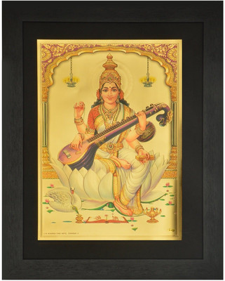 R S Exports Goddess Saraswati Photo Frame ( 42 cm x 33 cm x 1.5 cm ) / Photo Frames For Posters and Thanksgiving Wall Decorations / saraswathi saraswathy saraswati Art work for Paintings and Wall Stickers / God Gods and Goddess Photo Frames Religious Fram
R S Exports Goddess Saraswati Photo Frame ( 42 cm x 33 cm x 1.5 cm ) / Photo Frames For Posters and Thanksgiving Wall Decorations / saraswathi saraswathy saraswati Art work for Paintings and Wall Stickers / God Gods and Goddess Photo Frames Religious Fram